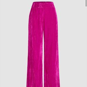 Velvet Flared Trousers